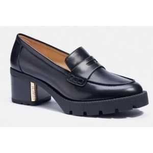 Coach Cora Leather Loafers